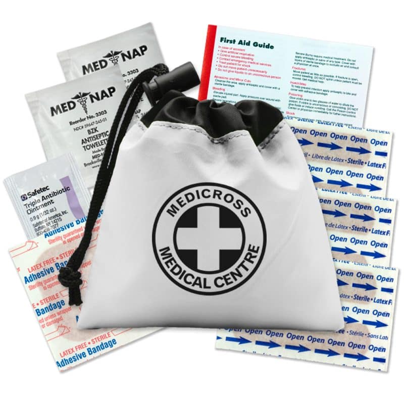 Cinch Drawstring First Aid Kit - 5