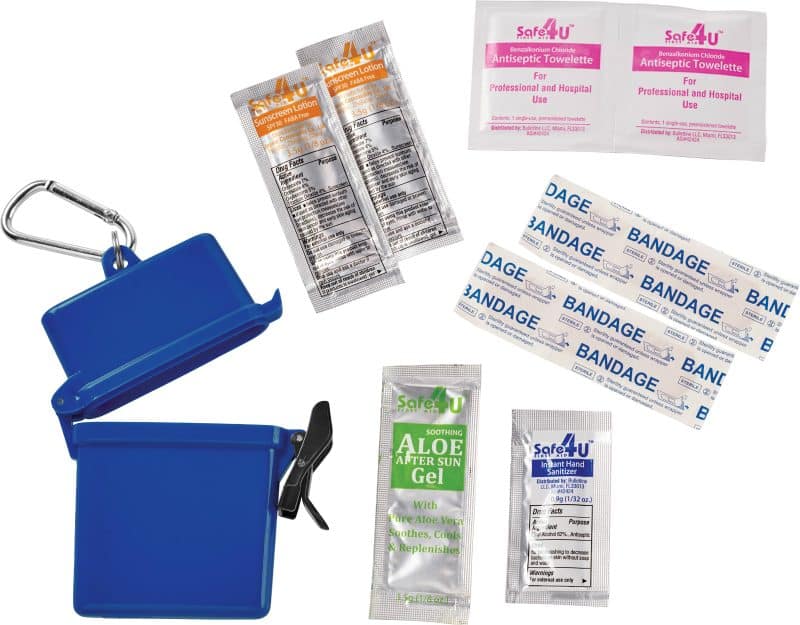 Trek 8-Piece Waterproof First Aid Kit - 5
