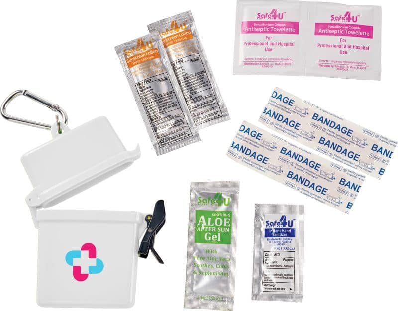 Trek 8-Piece Waterproof First Aid Kit - 9