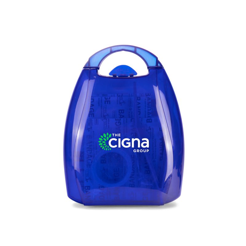 25pc Medium First Aid Kit in Press-Open Case - 2