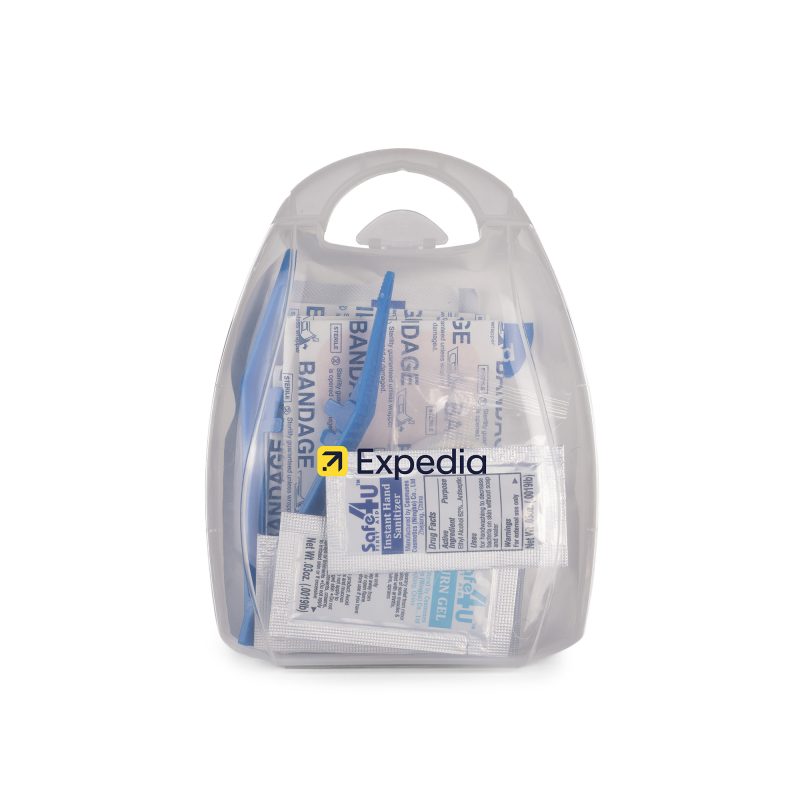 25pc Medium First Aid Kit in Press-Open Case - 5