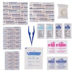 25pc Medium First Aid Kit in Press-Open Case - 6